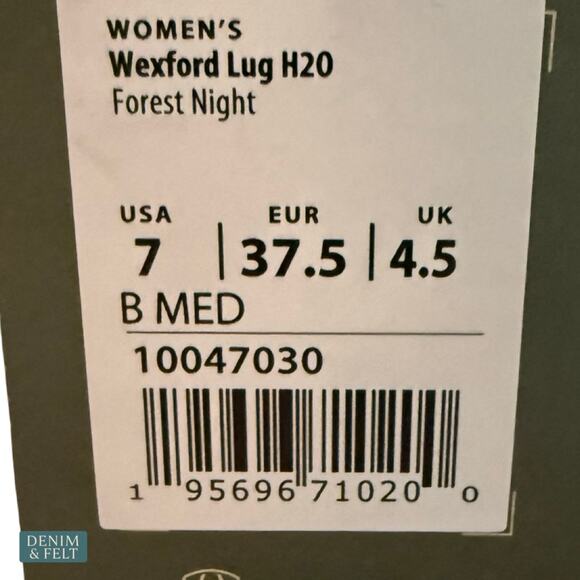 NEW Ariat Wexford Lug Waterproof Chelsea Boot Forest Green Chunky Sole Outdoor - Picture 15 of 15